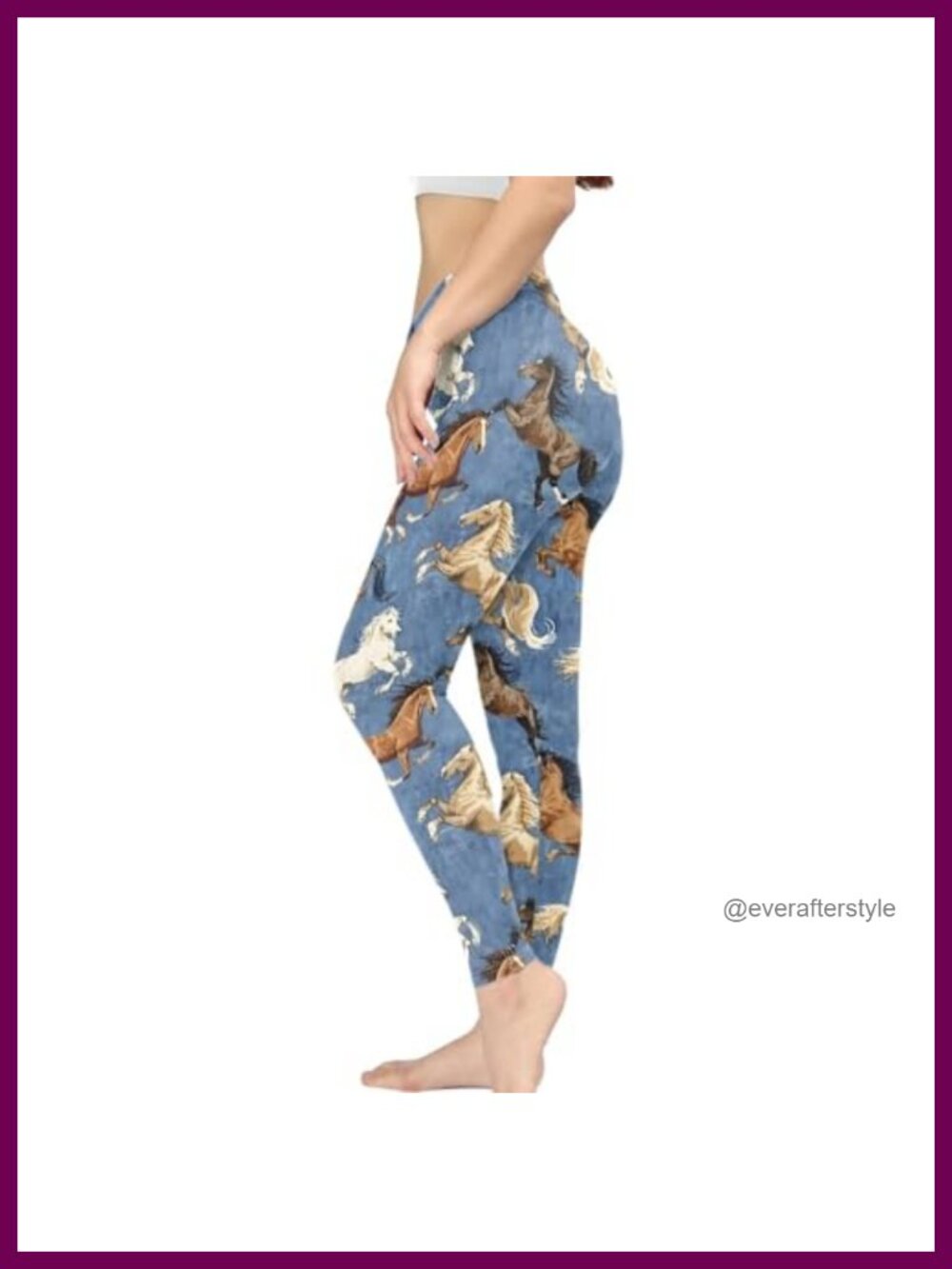 High Waisted Yoga Pants Tummy Control Women's Soft Athletic Leggings